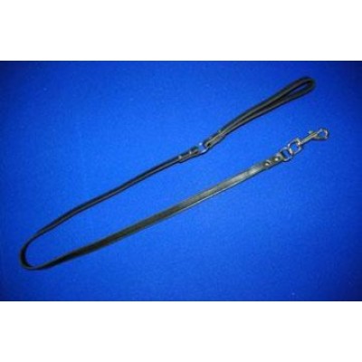 Поводок кожаный "Привязь любви-I" подшитый длина 1025мм