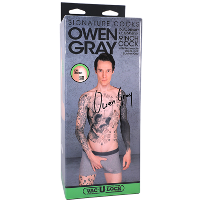 Фаллоимитатор-насадка слепок порнозвезды Owen Gray Signature Cocks - 9 Inch ULTRASKYN