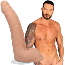 Фаллоимитатор-насадка слепок порнозвезды Quinton James Signature Cocks - 9.5 Inch ULTRASKYN