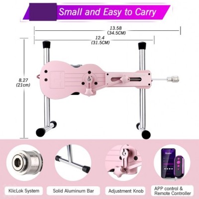  Hismith Mini Sex Machine "Розовое золото" Факмашина
