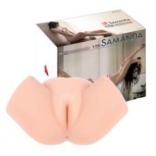 Samanda, мастурбатор  3D вагина,анус полуторс, без вибрации c двойным слоем материала KOKOS, длина 0.00см, диаметр 0.00см