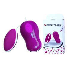 Вибростимулятор Pretty Love, c вибрацией, длина 8.00см, диаметр 4.70см