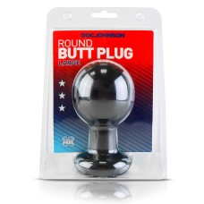 Анальная пробка большого размера Round Butt Plugs Large Doc Johnson