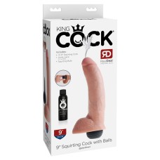 Фаллоимитатор с функцией семяизвержения King Cock 9 Pipedream, длина 0.00см, диаметр 5.00см