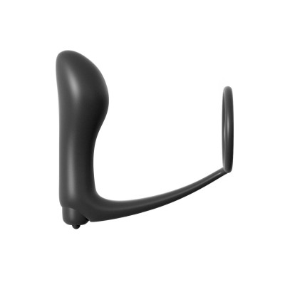 Ass-Gasm Cockring Vibrating Plug Анальная пробка с вибрацией с эрекционным кольцом Pipedream, c вибрацией