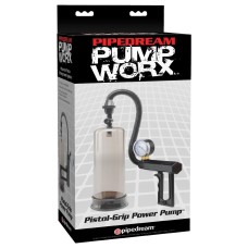 Помпа вакуумная для мужчин Pistol-Grip Power Pump Pipedream, длина 23.50см, диаметр 7.00см