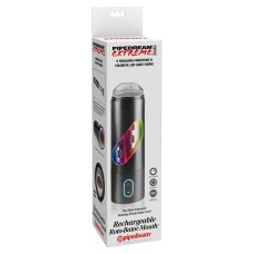 Мастурбатор-ротатор ротик Pipedream Extreme Toyz Rechargeable Roto-Bator Mouth Pipedream, длина 23.50см, диаметр 7.00см