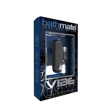 Мощная перезаряжаемая вибропуля VIBE BULLET VIBRATOR черная Bathmate, c вибрацией, длина 8.00см, диаметр 2.00см