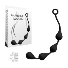 Анальные шарики каплевидные большие №6 DD Джага-Джага