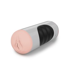 Вибромастурбатор-вагина с мягкой тубе Pipedream Extreme Toyz Mega Grip Vibrating Stroker Pus Pipedream, c вибрацией, длина 23.40см, диаметр 7.70см