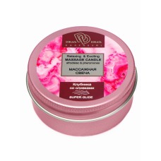 Массажная свеча Relaxing &amp Exciting Massage Candle Клубника в сливках БиоМед-Нутришн, длина 0.00см, диаметр 0.00см