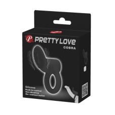 Эрекционное кольцо со стимул.клитора, с вибрацией Pretty Love, c вибрацией, длина 6.00см, диаметр 3.30см