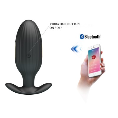 Jefferson Анальная вибропробка с электростимуляцией и управлением через приложение  Pretty Love, c вибрацией