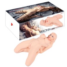 VERONIA, мастурбатор кукла вагина + анус без вибрации c двойным слоем материала KOKOS, длина 0.00см, диаметр 0.00см