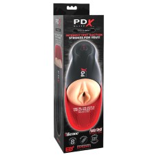 Автоматический мастурбатор PDX Elite Fuck-O-Matic  Pipedream, c вибрацией, длина 27.00см, диаметр 5.10см