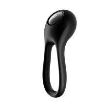 Majestic Duo Эрекционное кольцо с вибрацией, черное SATISFYER, c вибрацией, длина 12.00см, диаметр 2.70см
