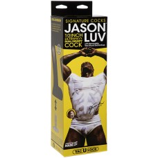 Фаллоимитатор реалистик Jason Luv 10 ULTRASKYN™ со съемной присоской Doc Johnson, длина 25.40см, диаметр 5.00см