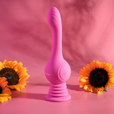 Вибромассажер с гироскопом для зоны G, Gyro Vibe Evolved, c вибрацией, длина 24.77см, диаметр 3.68см