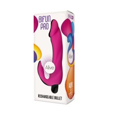 Вибростимулятор для точки G, Bifun Pro Adrien Lastic , c вибрацией, длина 14.90см, диаметр 2.90см