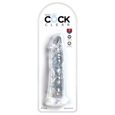 Прозрачный фаллоимитатор на присоске King Cock Clear 8 Pipedream, длина 0.00см, диаметр 0.00см
