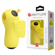 Вакуумный мини-стимулятор на палец Magic Bee Pretty Love, длина 6.90см, диаметр 0.00см
