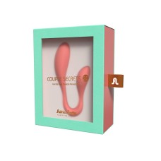 Интерактивный вибростимулятор для пар Couple Secrets 2.0 + APP Adrien Lastic , c вибрацией, длина 10.80см, диаметр 3.50см