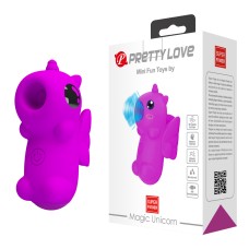 Вакуумный мини-стимулятор на палец Magic Unicorn Pretty Love, длина 7.50см, диаметр 0.00см