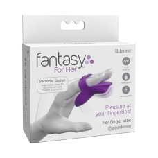 Вибромассажёр на пальцы Finger Vibe Pipedream, c вибрацией, длина 7.90см, диаметр 2.30см