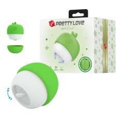 Мини-стимулятор Apple Secret, зелёный Pretty Love, длина 5.90см, диаметр 0.00см