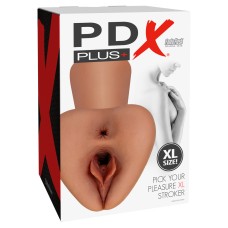 Мастурбатор вагина и анус Pick Your Pleasure XL Stroker, загорелый Pipedream, длина 22.90см, диаметр 0.00см