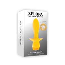Анальная вибропробка Mellow Yellow Evolved, c вибрацией