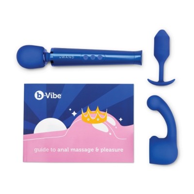 НАБОР ДЛЯ АНАЛЬНОГО МАССАЖА ИЗ 10-ТИ ПРЕДМЕТОВ, B-VIBE AND LE WAND