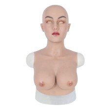 Реалистичная маска "Fetizen" с грудью, размер D