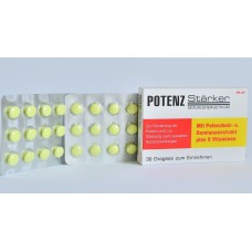 БАД для мужчин Potenzstarker - 30 драже (437 мг.)