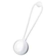 Белый вагинальный шарик LILY