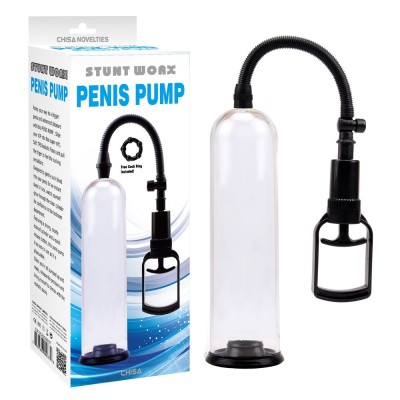 Прозрачная вакуумная помпа Penis Pump