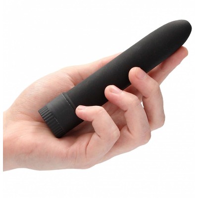 Черный вибратор 5.5  Vibrator Biodegradable - 14 см.