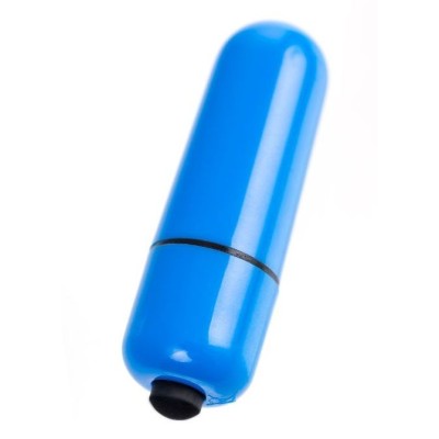 Синяя вибропуля A-Toys Braz - 5,5 см.