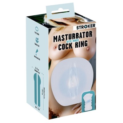 Мастурбатор-вагина Masturbator with inner Cock Ring
