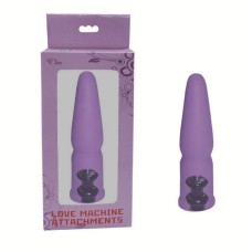 Фиолетовая анальная насадка для секс-машин