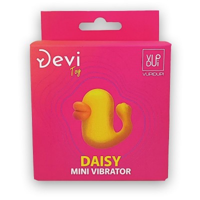 Мини-вибратор в форме уточки Mini Vibrator Daisy