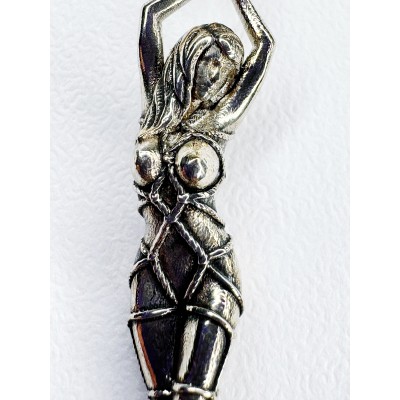 БДСМ эксклюзив. Прекрасный тематический подарок. Подвеска малая "Шибари"