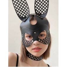 Маска зайки "Сетка"