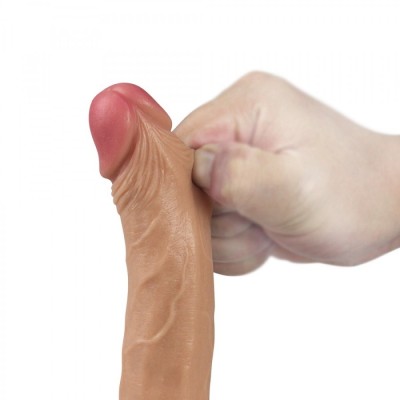 Фаллоимитатор двухслойный 7"