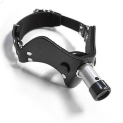 БДСМ аксессуары эксклюзив. Кляп "Чем я могу быть вам полезен?". Для ролевых фетиш игр