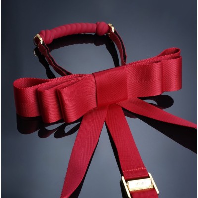 Hogtie Bondage комплект с бантом и кляпом
